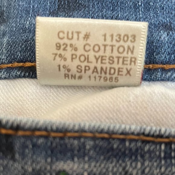 J BRAND Star Print Crop Skinny Jeans Size 25 - Picture 8 of 11